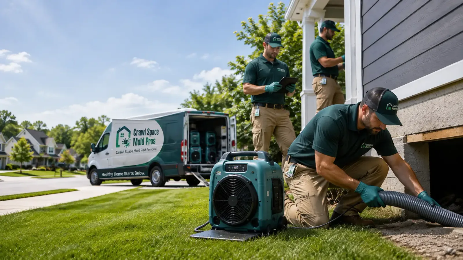 Crawl Space Mold Removal in Macon, IL